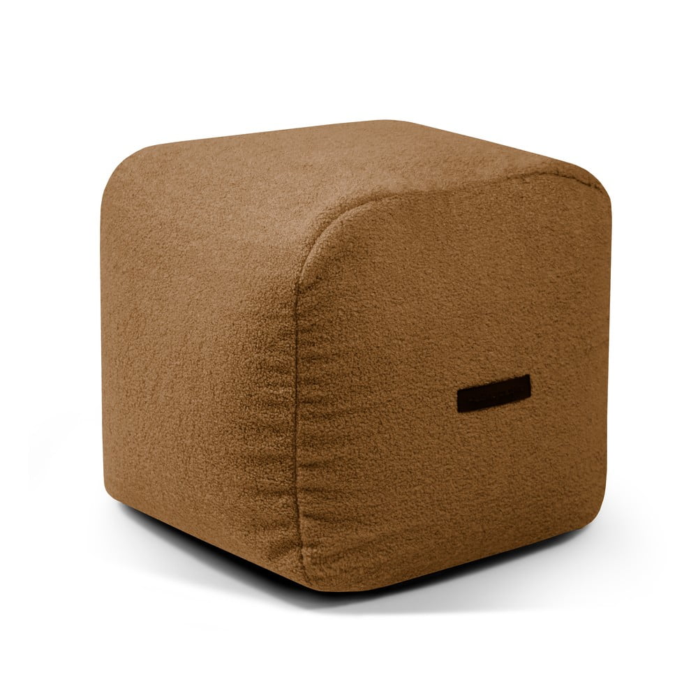 Barna buklé babzsákfotel Plus 50 Lounge – SLOWDOWN