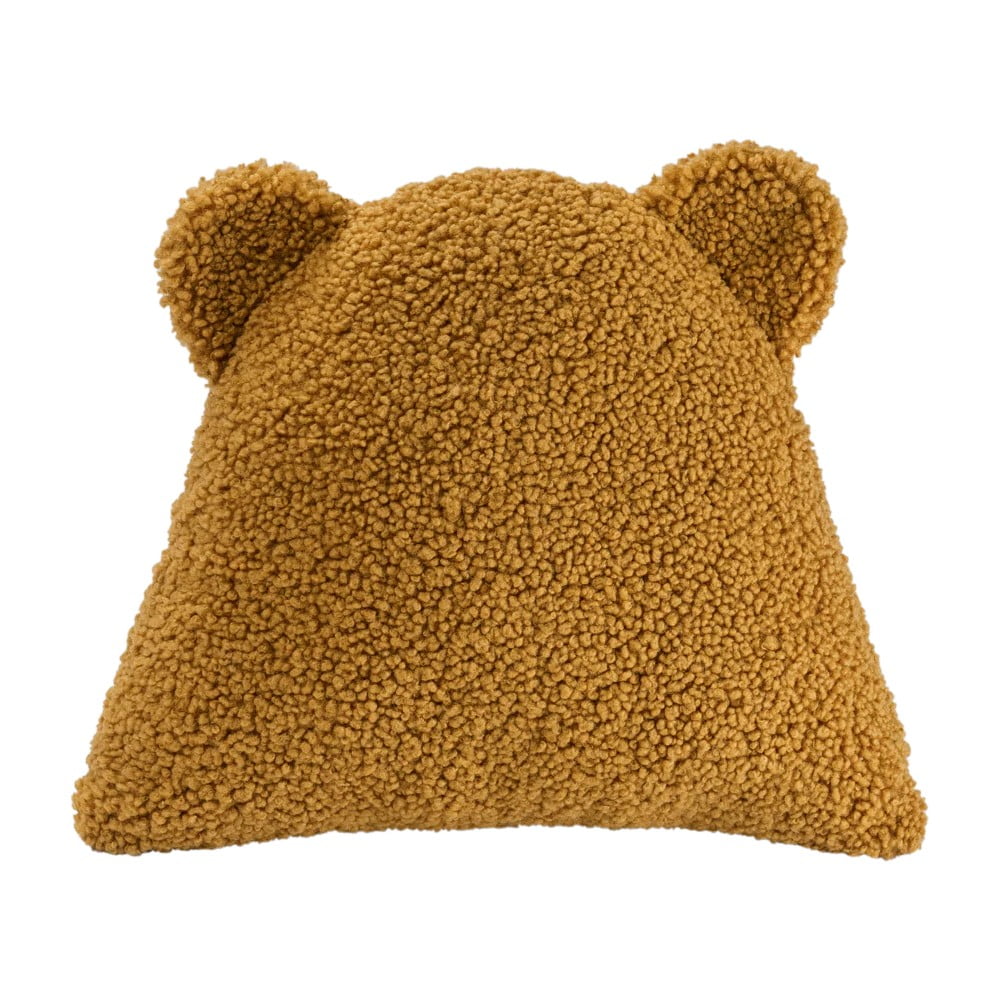 Barna buklé párna gyerek kanapéhoz Bear – Wigiwama