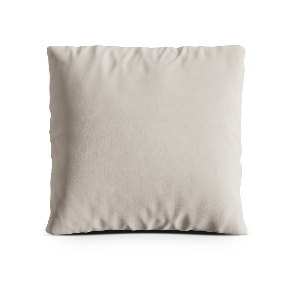 Bézs bársony párna kanapéra Kemi – Cosmopolitan Design