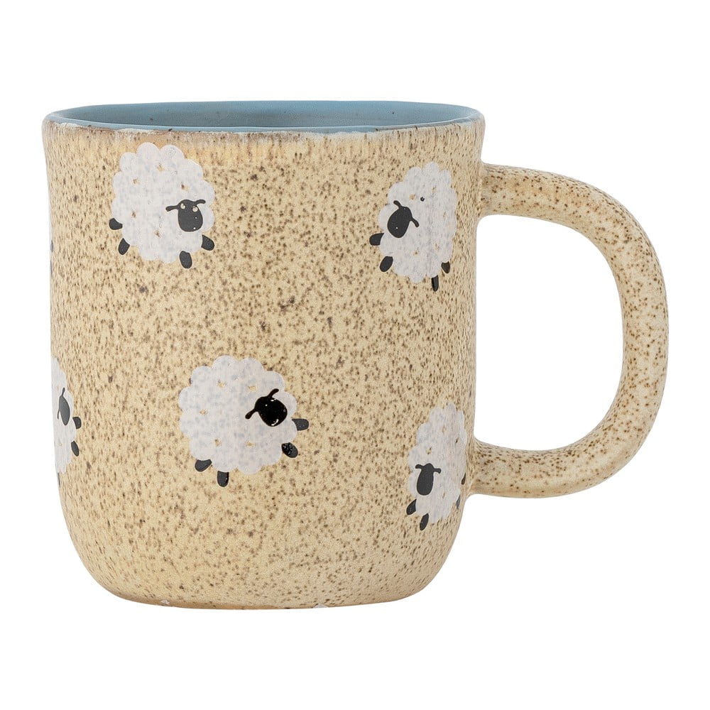 Bézs kőedény gyerek bögre 170 ml Dolly – Bloomingville Mini