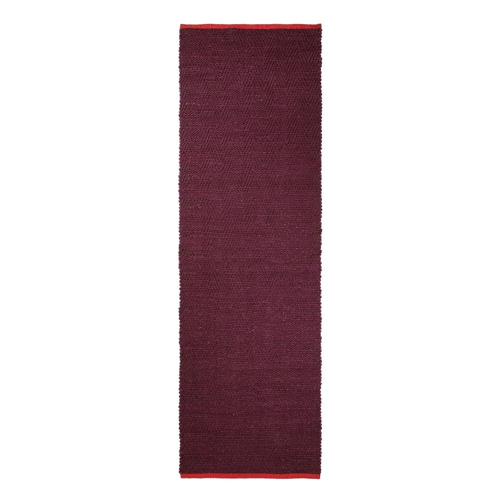 Borvörös juta futószőnyeg 80x245 cm Notes – Mette Ditmer Denmark