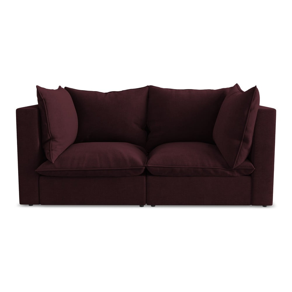 Borvörös kanapé 180 cm Manao – Makamii