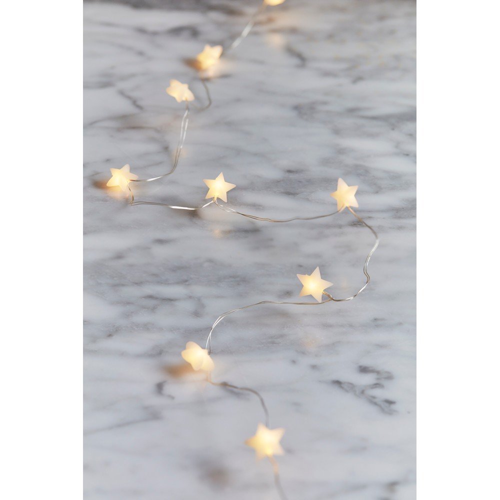 Elemmel működő fényfüzér izzók száma 20 db-os hosszúság 200 cm Ally Star – Sirius