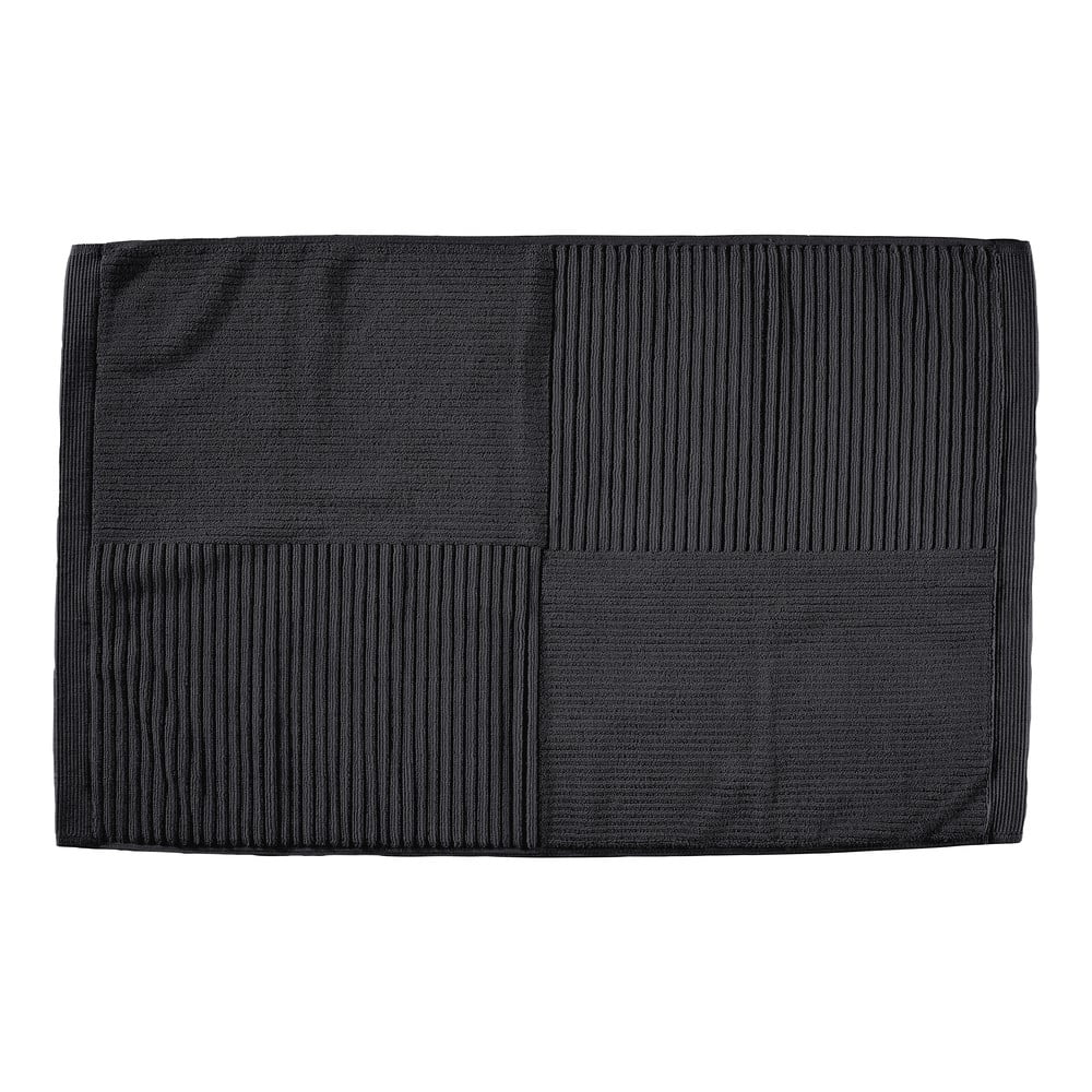 Fekete fürdőszobai kilépő 50x80 cm Classic – Zone