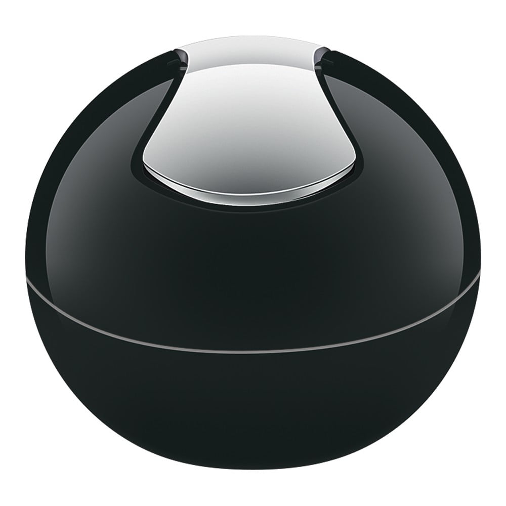 Fekete műanyag szemetes 1 l   Bowl – Spirella