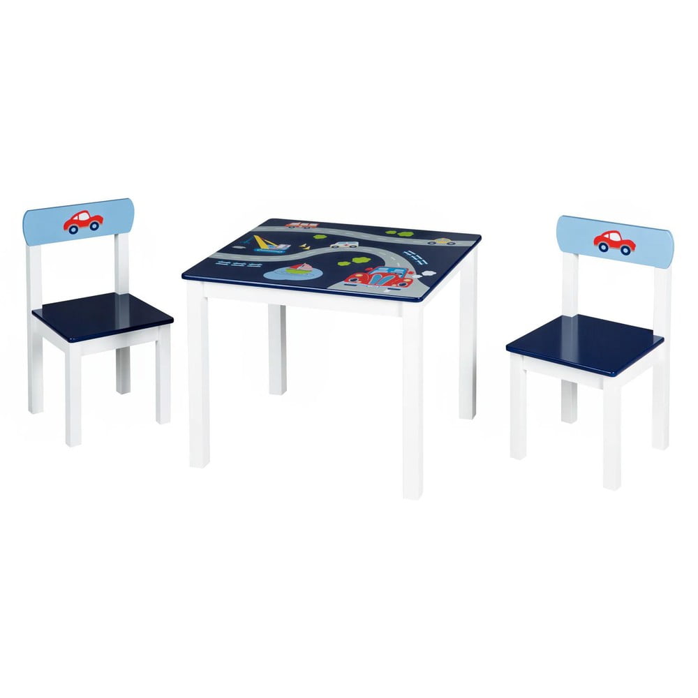 Gyerek bútor szett 3 db-os Rennfahrer – Roba