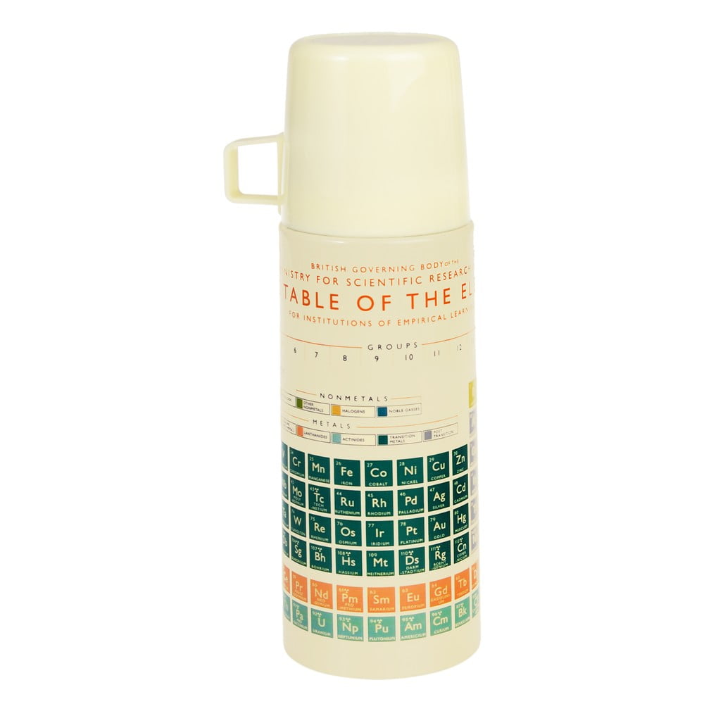 Krémszínű gyerek termosz 350 ml Periodic Table – Rex London
