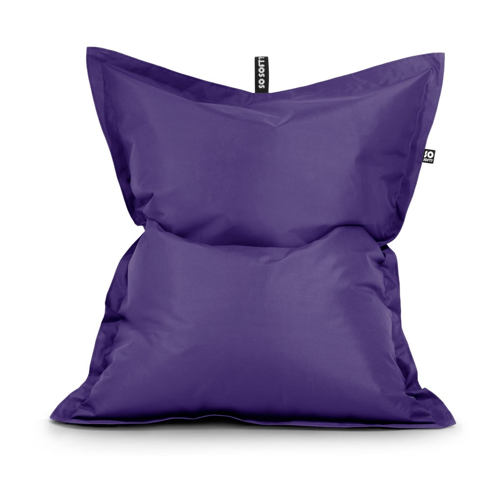 Lila babzsákfotel Pad XXL – So Soft?