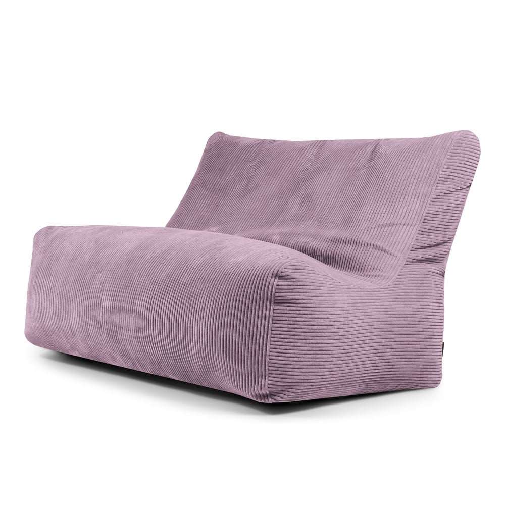 Lila kordbársony babzsákfotel Sofa Seat Lounge – SLOWDOWN