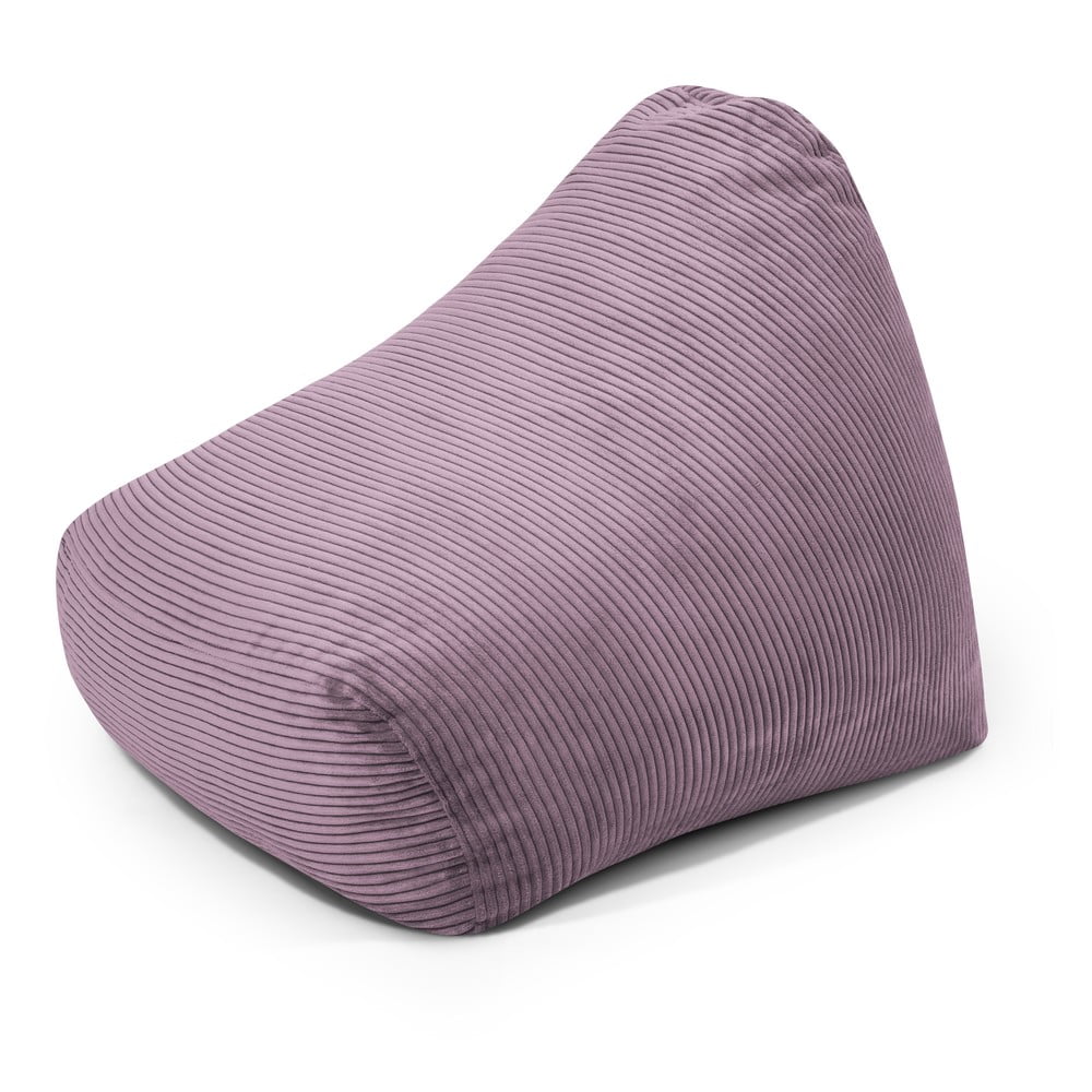 Lila kordbársony gyerek babzsákfotel Snug 80 – SLOWDOWN