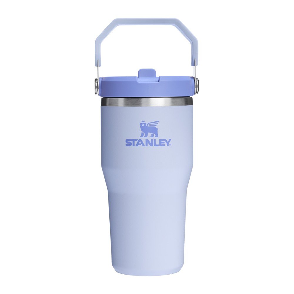 Lila termosz 600 ml IceFlow Flip Straw 2.0 – Stanley