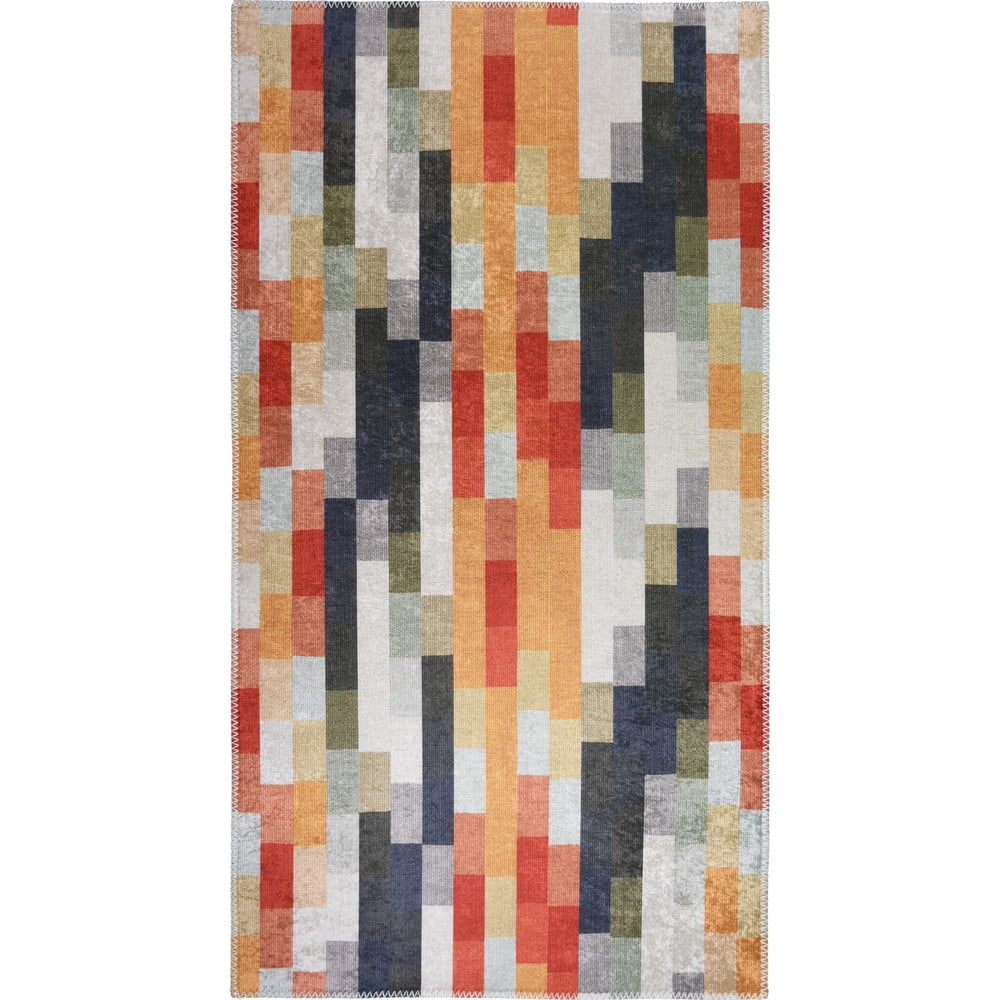 Narancssárga-szürke mosható szőnyeg 160x230 cm Blocks of Fun – Vitaus