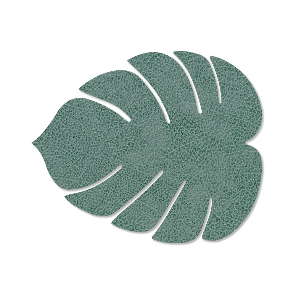 Öko bőr tányéralátét 22x26 cm Monstera Leaf Nupo – LIND DNA