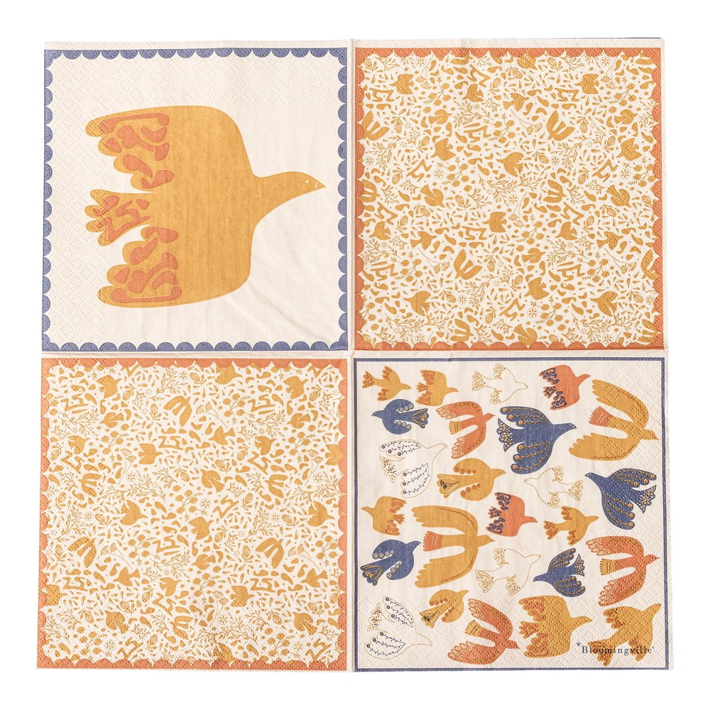 Papír szalvéta szett 20 db-os 33x33 cm Anniversary – Bloomingville