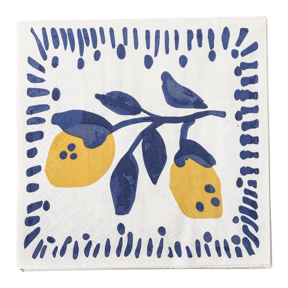 Papír szalvéta szett 20 db-os 33x33 cm Maxima – Bloomingville