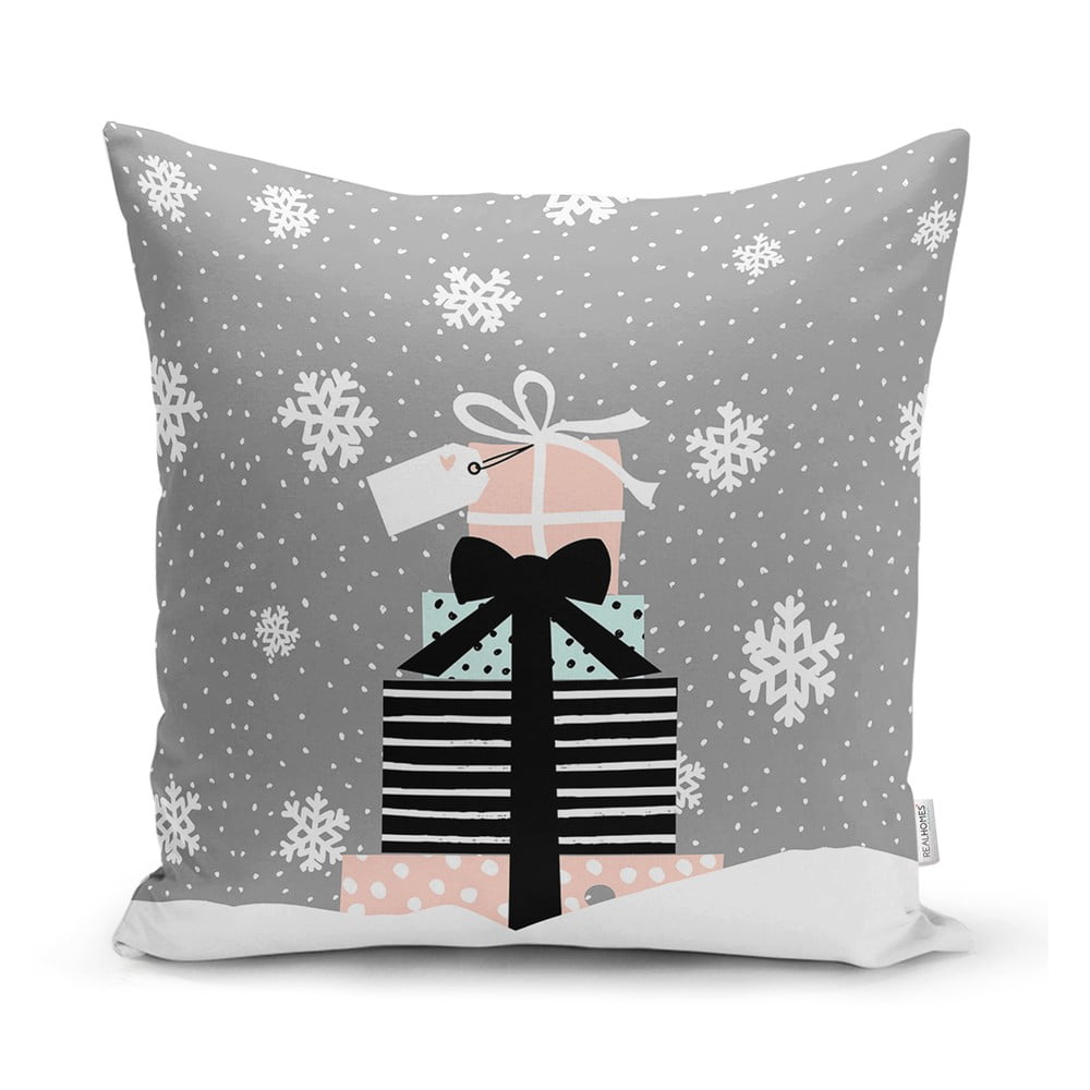 Párnahuzat karácsonyi mintával 43x43 cm – Mila Home