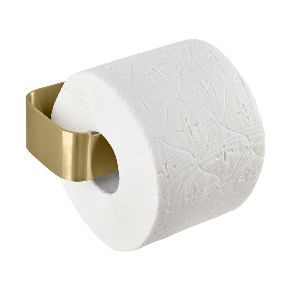 Sárgaréz színű fali rozsdamentes acél WC-papír tartó Ume Brass – Zone