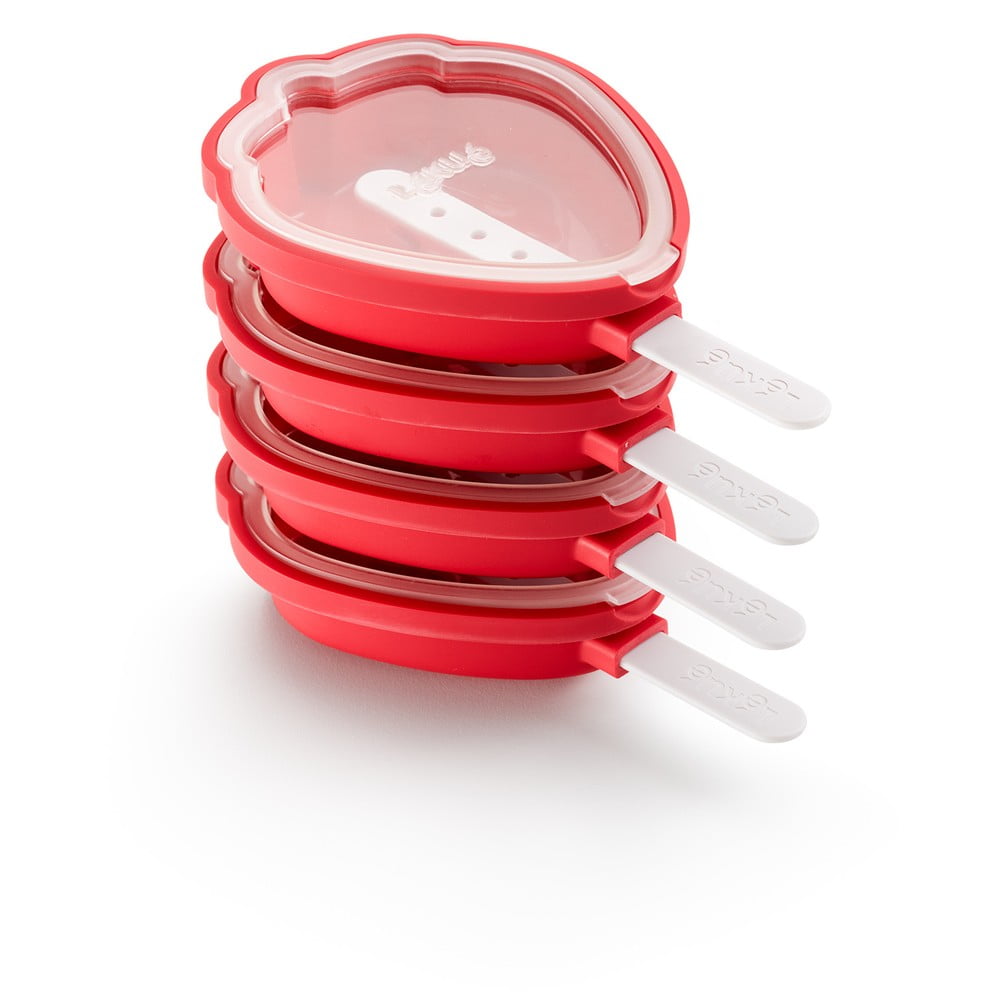 Szilikon jégkrémkészítő forma szett 4 db-os – Lékué