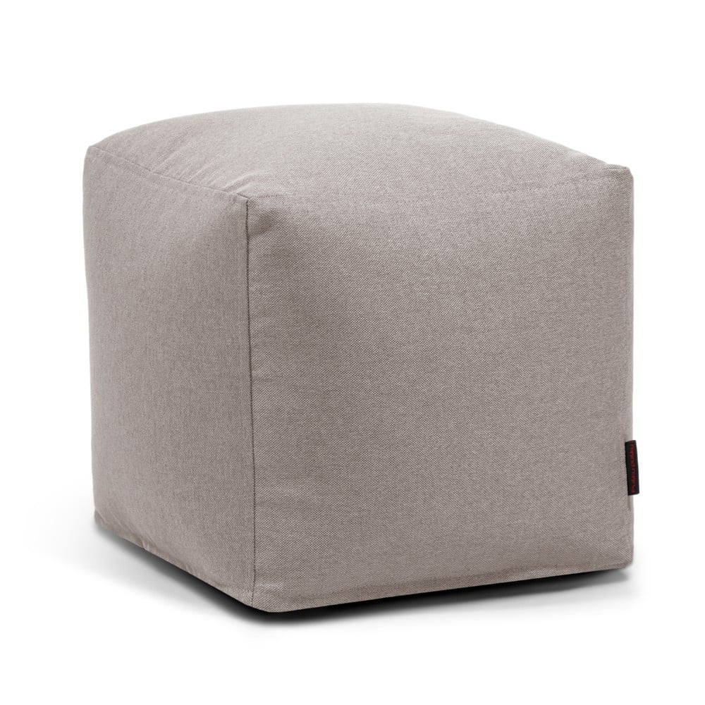 Szürkésbézs babzsákfotel Up! MooG – SLOWDOWN