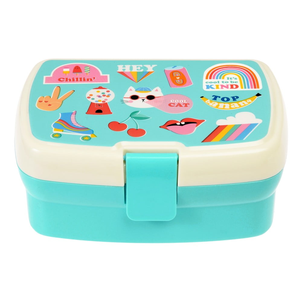 Türkiz gyerek uzsonnás doboz Top Banana – Rex London