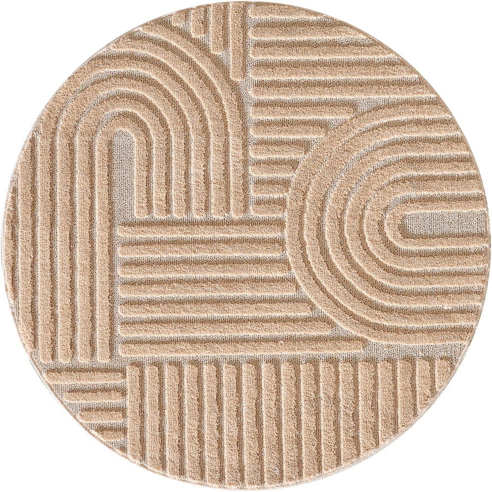 Világos rózsaszín kerek szőnyeg ø 160 cm Art 1121 – Ayyildiz Carpets