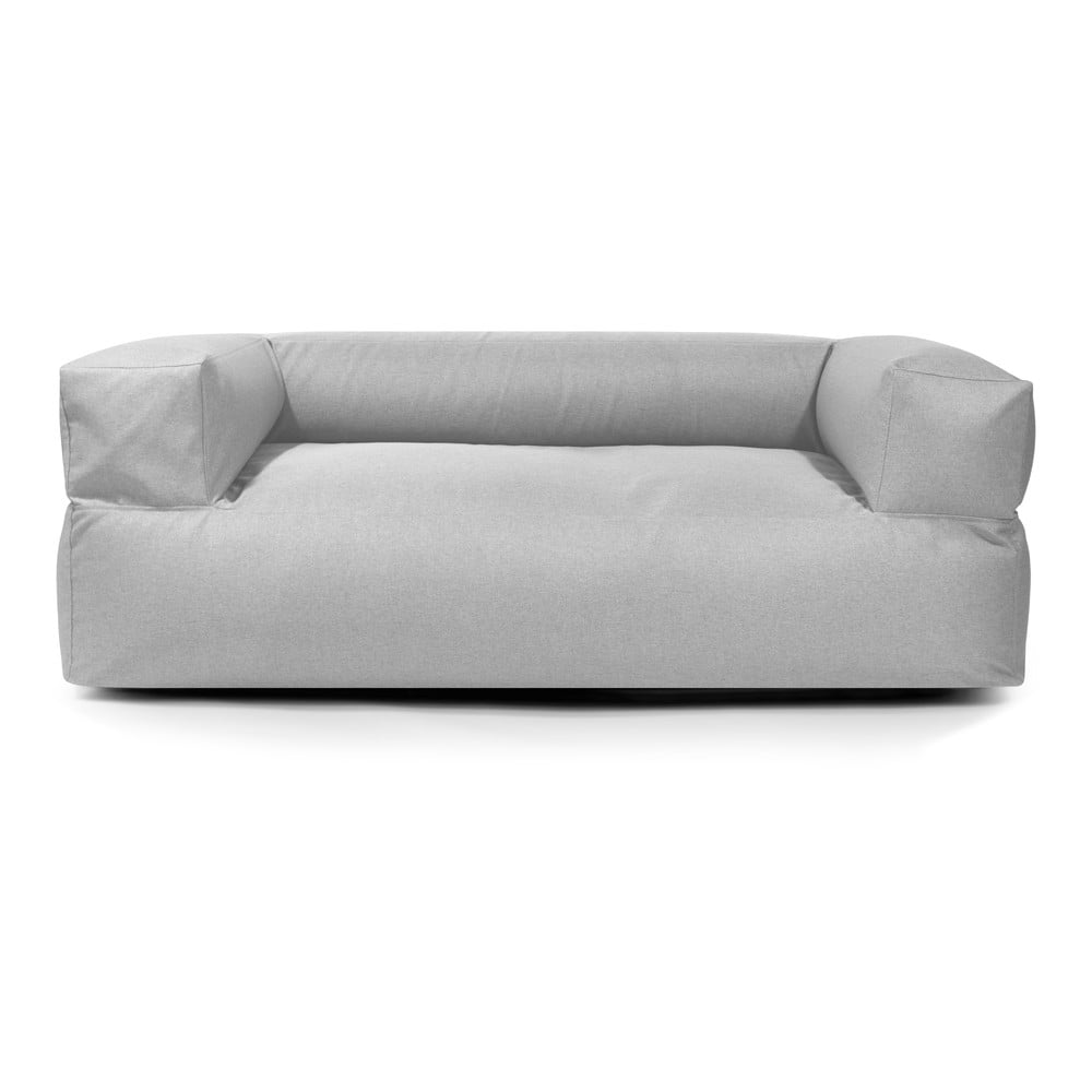 Világosszürke babzsákfotel Sofa MooG – SLOWDOWN