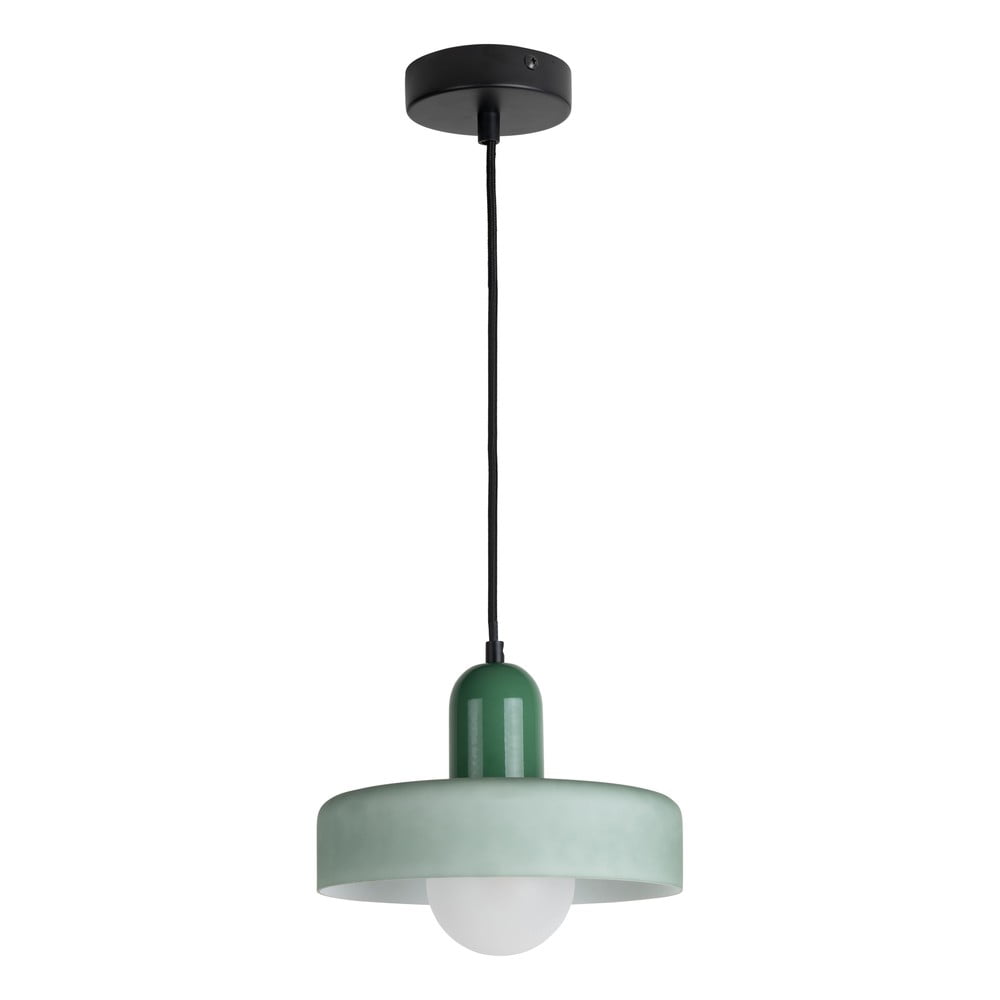 Zöld függőlámpa ø 25 cm Opaco Grato – Leitmotiv