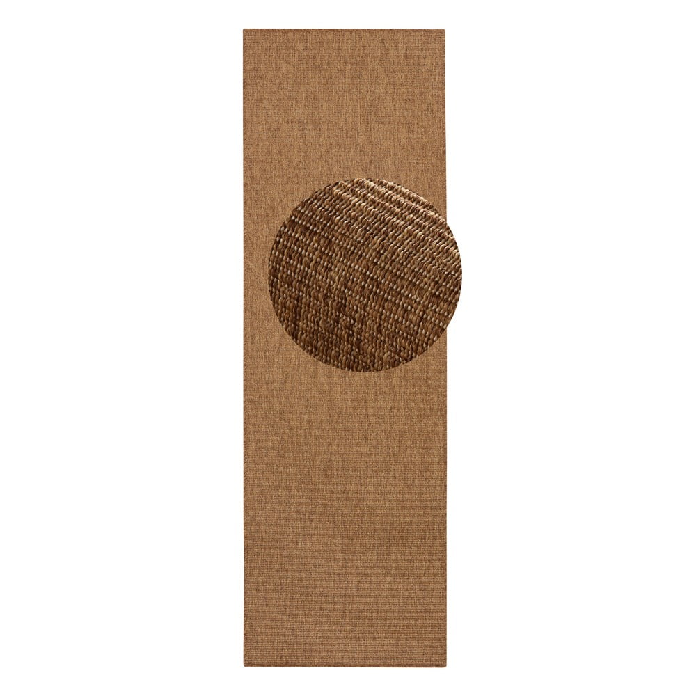 Barna kültéri-beltéri szőnyeg 80x150 cm Nature – Hanse Home