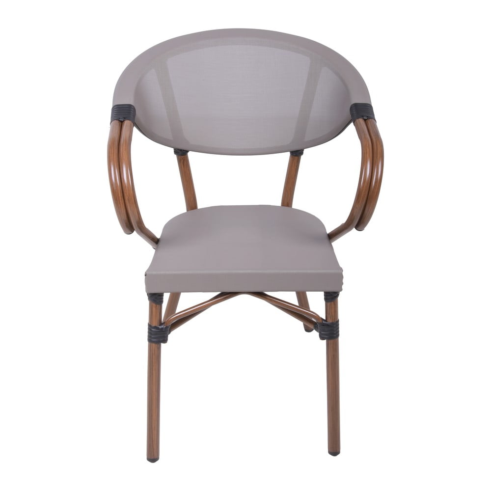 Bézs fém kerti szék Toskana – Garden Pleasure