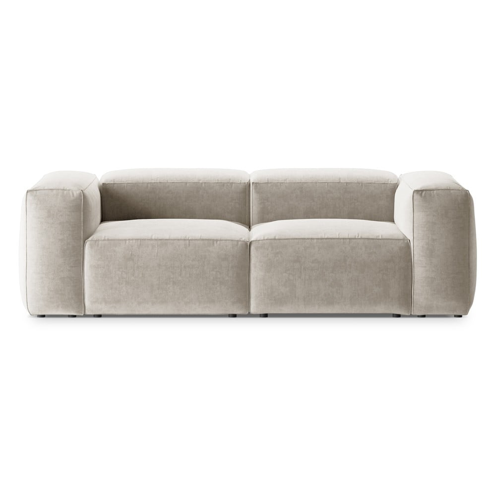 Bézs kanapé 224 cm Bergano – Cosmopolitan Design