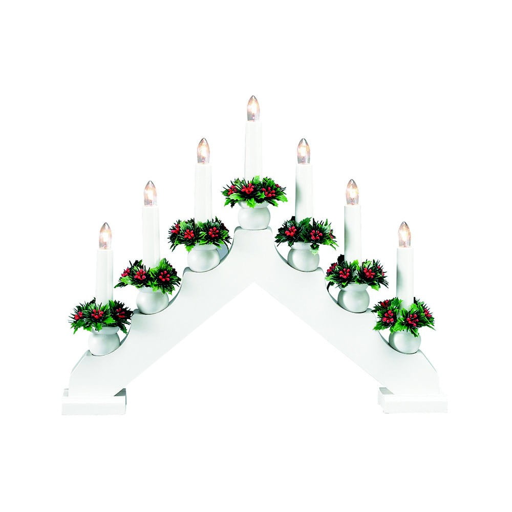 Fehér fénydekoráció Tomas – Markslöjd