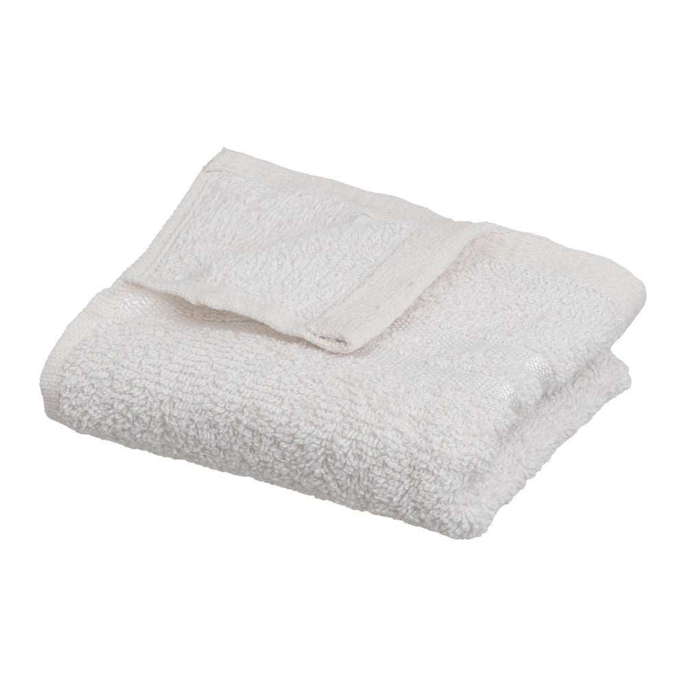 Fehér frottír pamut törölköző 30x50 cm Simple – Casa Selección