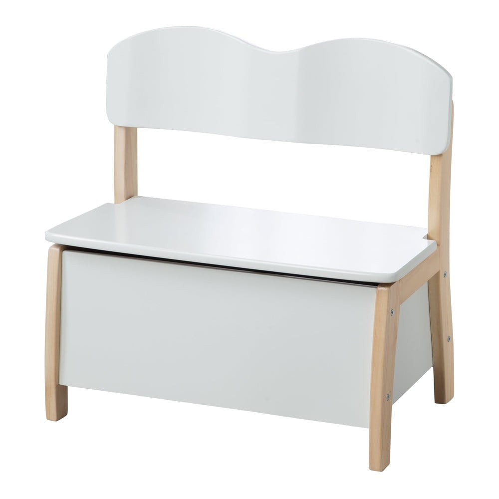 Fehér gyerek pad – Roba