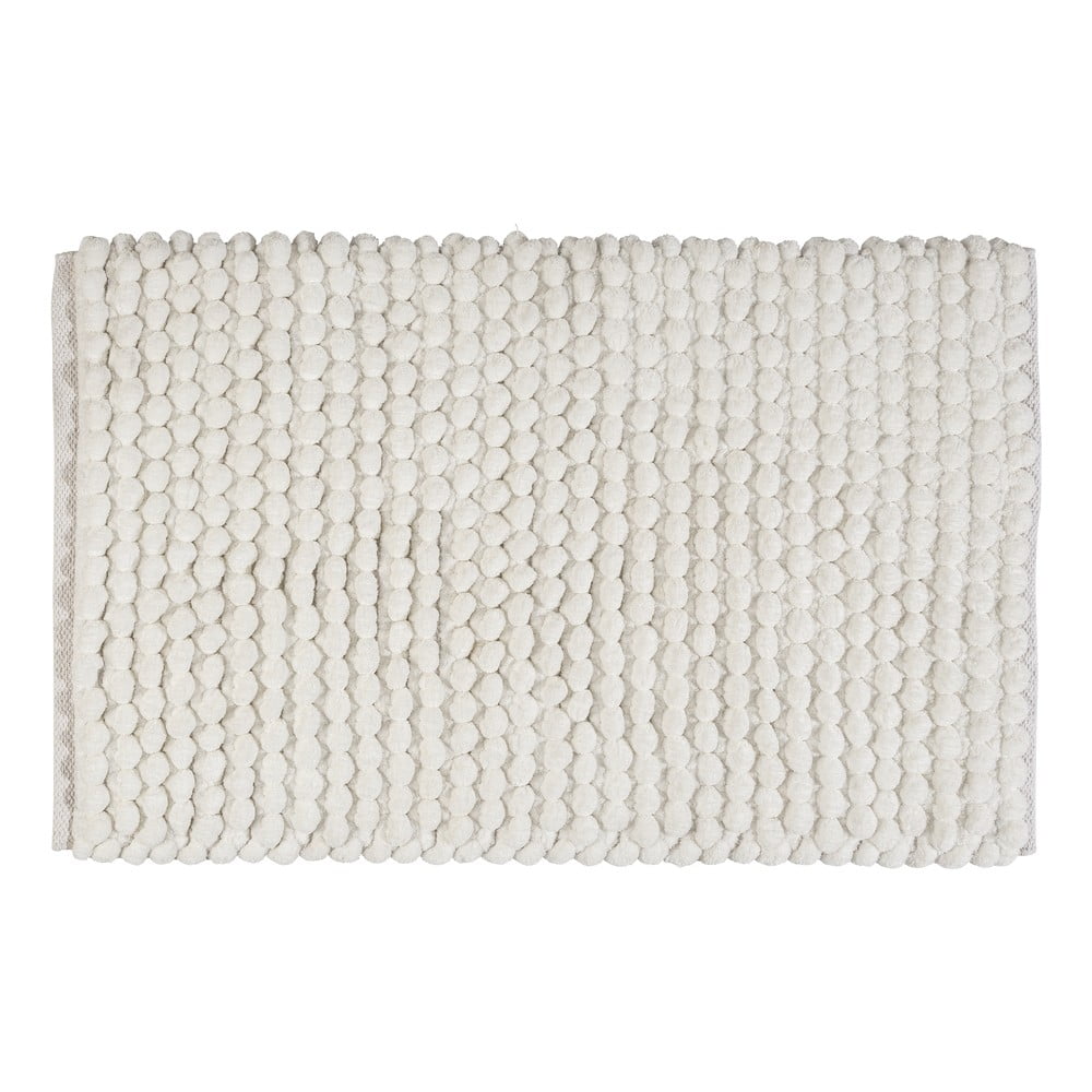 Fehér textil fürdőszobai kilépő 50x80 cm Solivo – Wenko