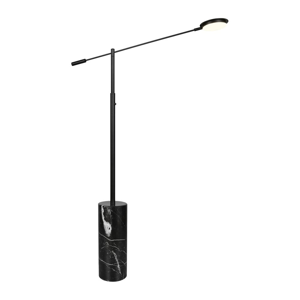Fekete LED állólámpa (magasság 145 cm) Fiore – Trio Select