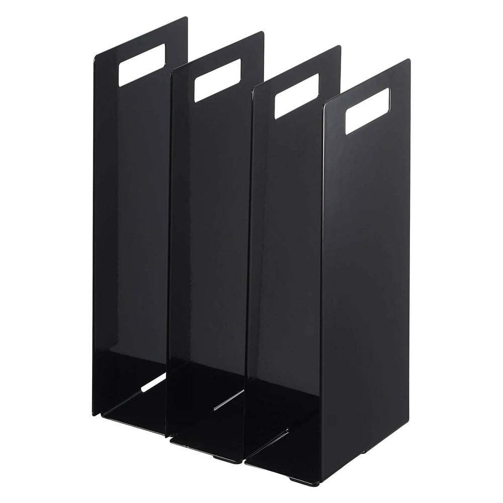 Fekete fém törölközőtartó állvány szett 2 db-os Tower – YAMAZAKI