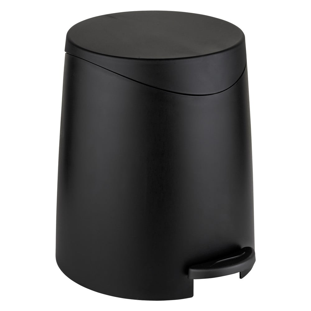 Fekete műanyag pedálos szemetes 3 l Portes – Allstar