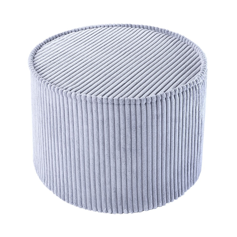 Kék kordbársony gyerek puff – Wigiwama