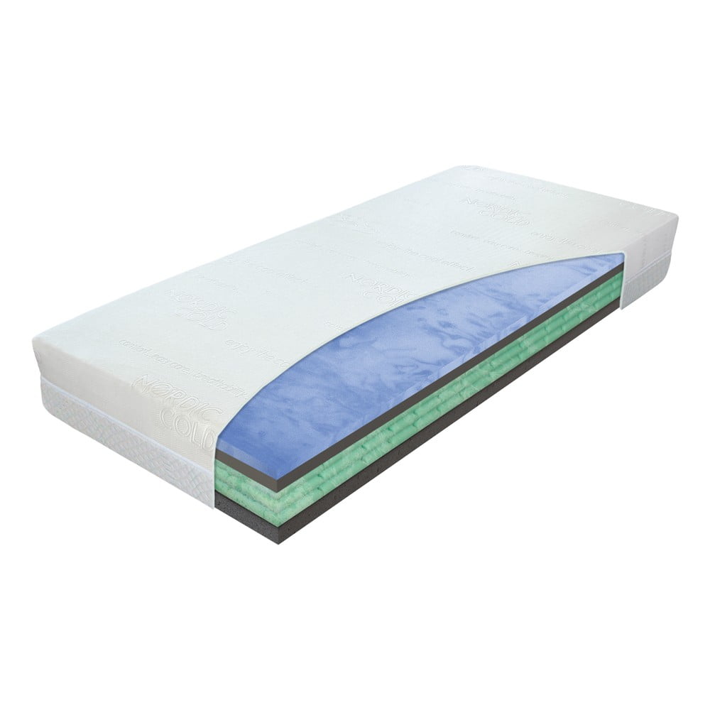 Közepes keménységű hab matrac 140x200 cm Airspring Biogreen – Materasso