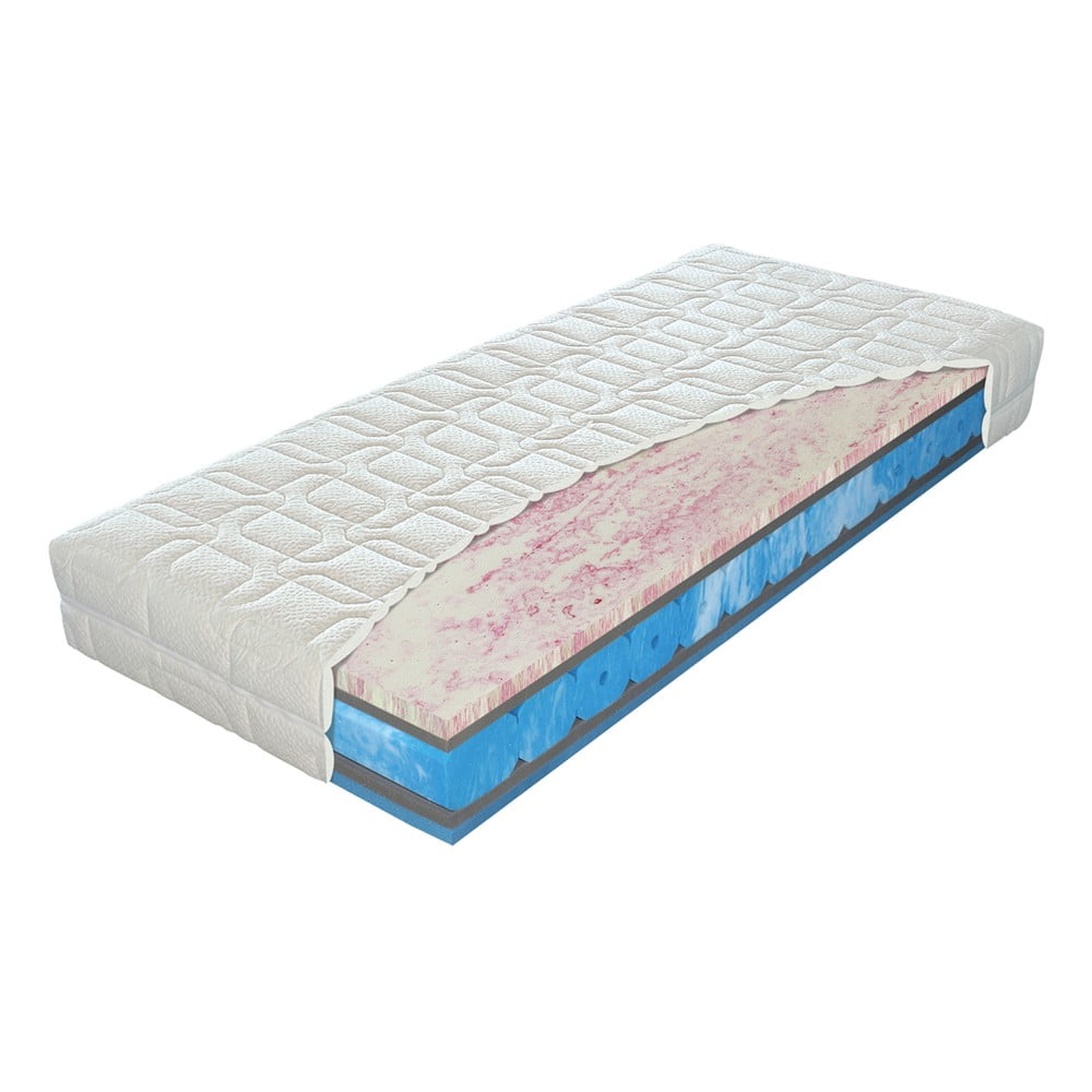 Közepes keménységű hab matrac 140x200 cm Octagon – Materasso