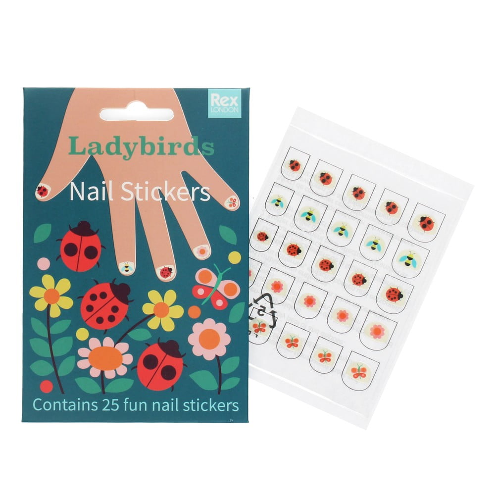 Kreatív készlet Ladybird – Nail stickers – Rex London