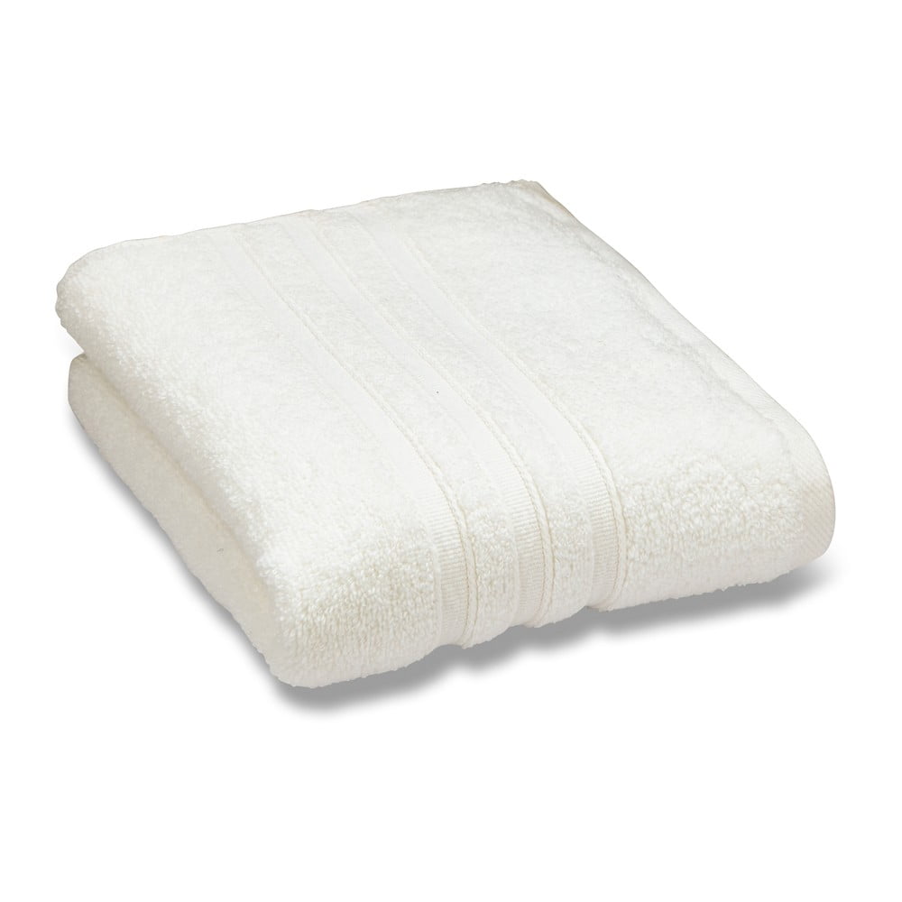 Krémszínű frottír pamut törölköző 50x85 cm Zero Twist – Catherine Lansfield