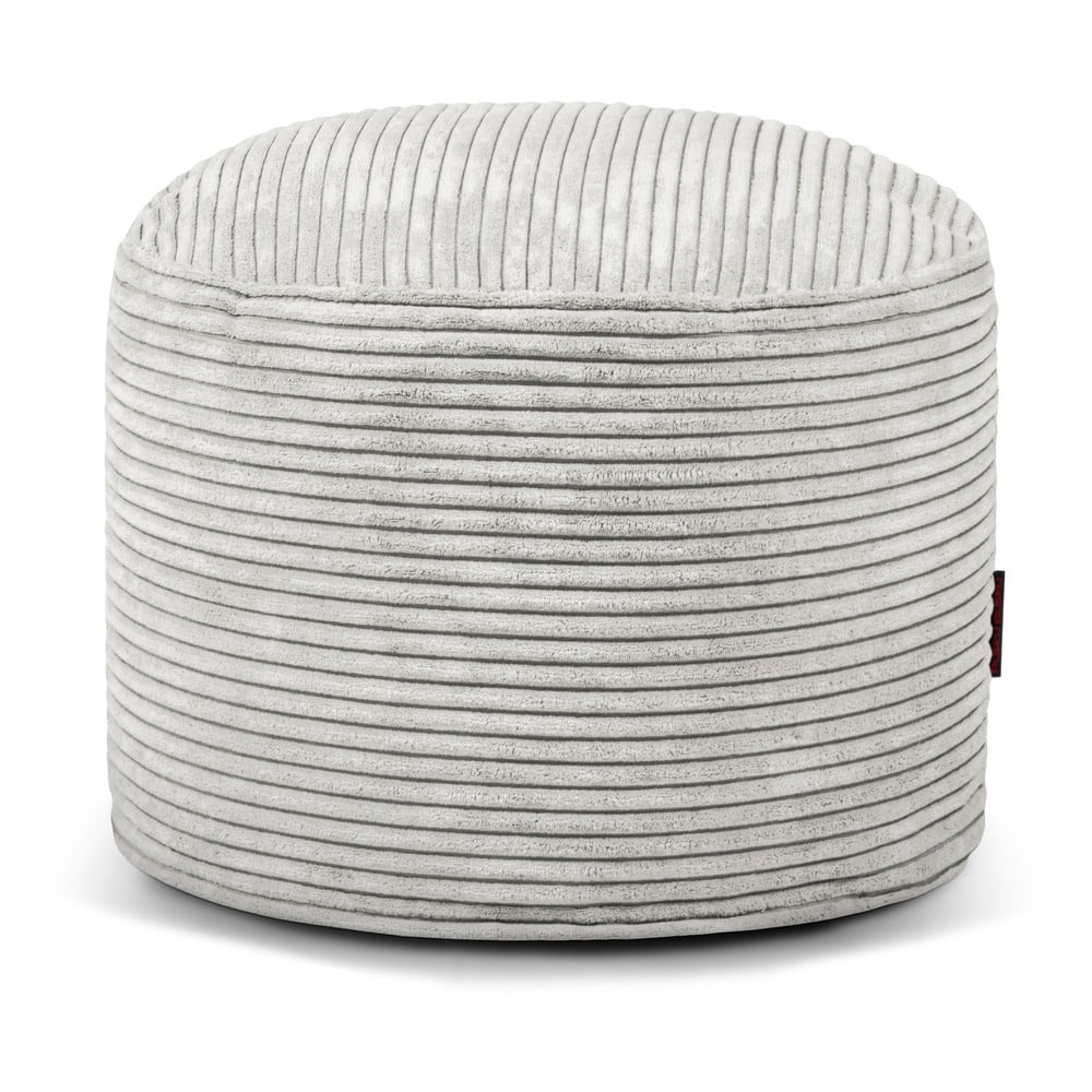 Krémszínű kordbársony babzsákfotel Mini – SLOWDOWN