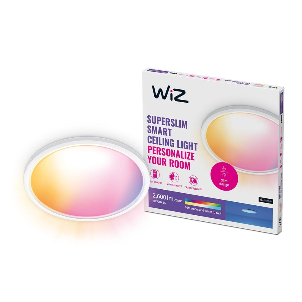 LED okos mennyezeti lámpa 22 W SuperSlim – WiZ