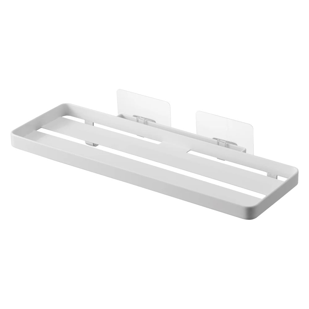 Matt fehér öntapadós acél fürdőszobai polc Film Hook – YAMAZAKI