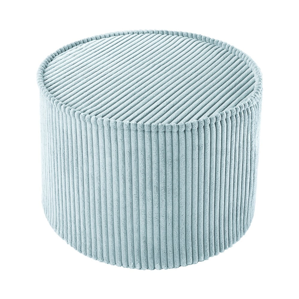 Mentazöld kordbársony gyerek puff – Wigiwama