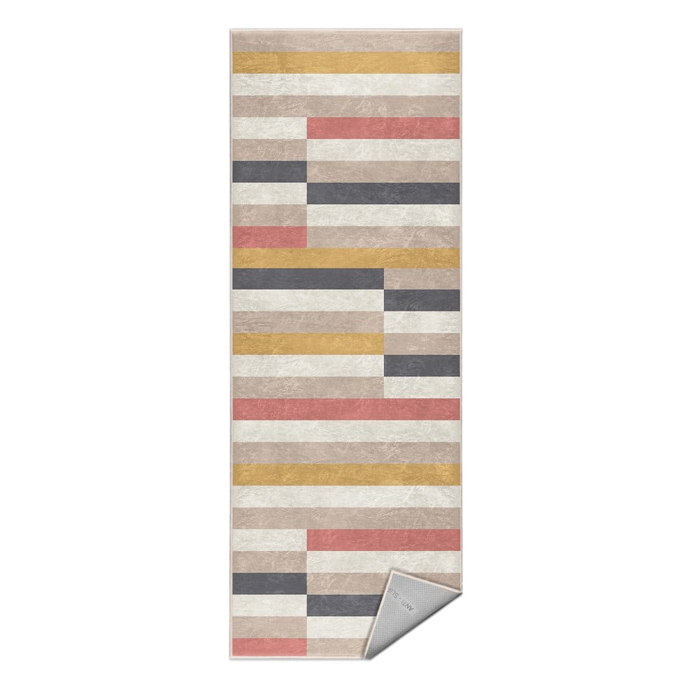 Mosható futószőnyeg 60x230 cm Rosy Bandas – Mila Home