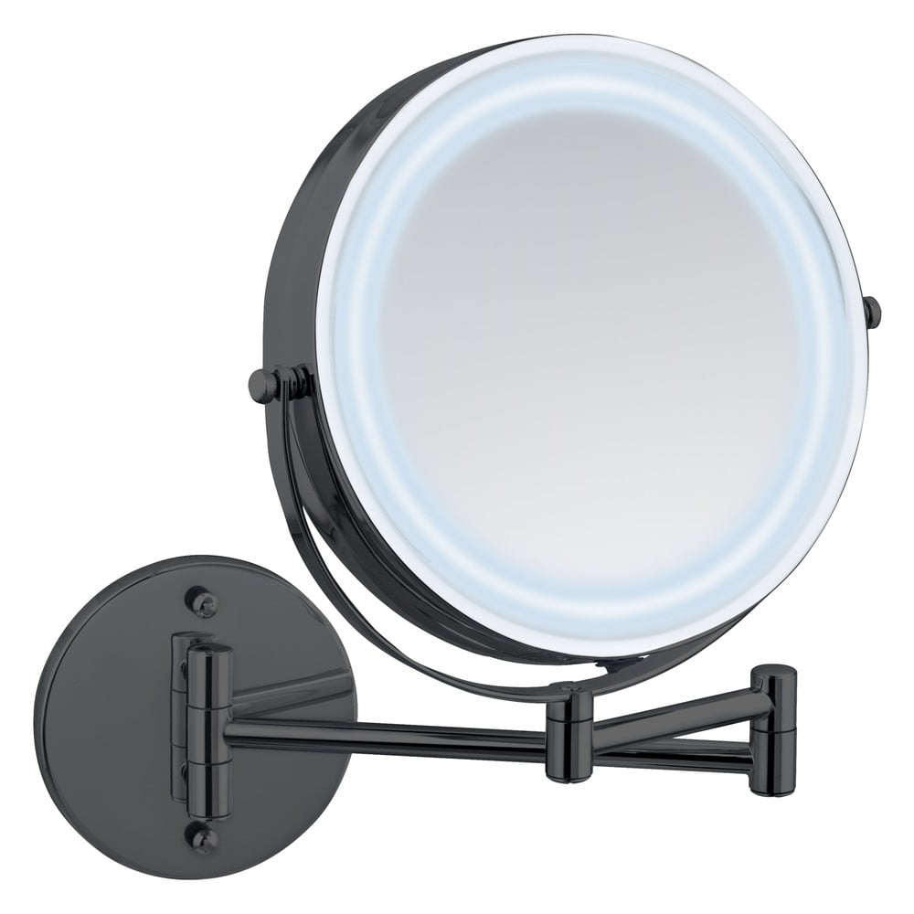 Nagyítós kozmetikai tükör világítással (ötszörös nagyítás) ø 25