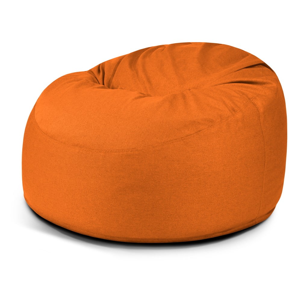 Narancssárga babzsákfotel Om 110 – SLOWDOWN