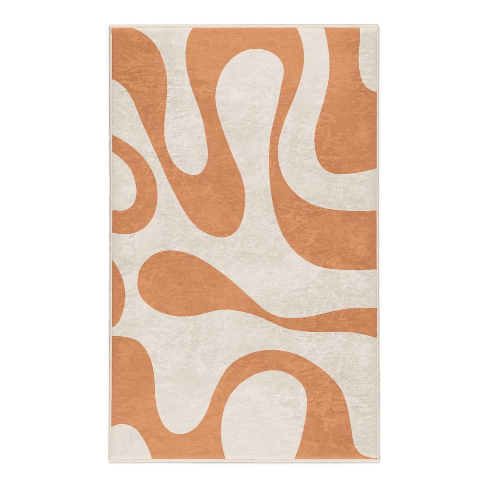 Narancssárga mosható szőnyeg 80x150 cm Caramel Latte – Mila Home